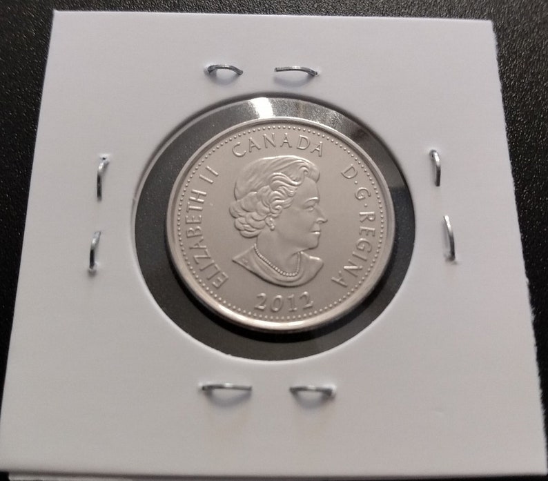 2012 Canada 25 Cent Brock Quarter Major General Canadian Quarter coloured coin Au or Uncirculated condition Free Shipping to Canada and USA