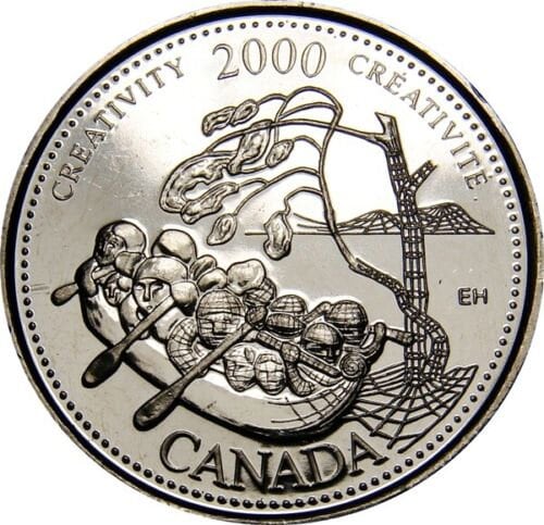 Canada 2009 L 1 Cent Zinc One Canadian Penny Coin Logo M Non