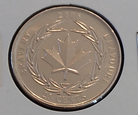 hobbies-coin-collecting-2006-canadian-25-cent-medal-of-bravery-quarter