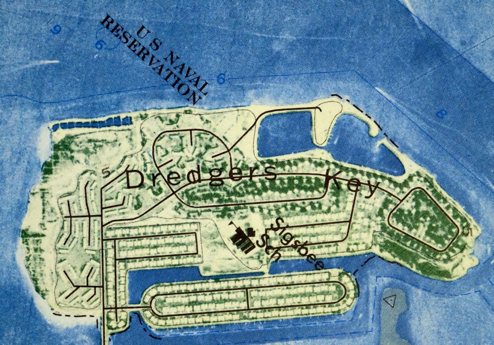 Key West Fleming Key Dredgers Key Florida Vintage Original Etsy