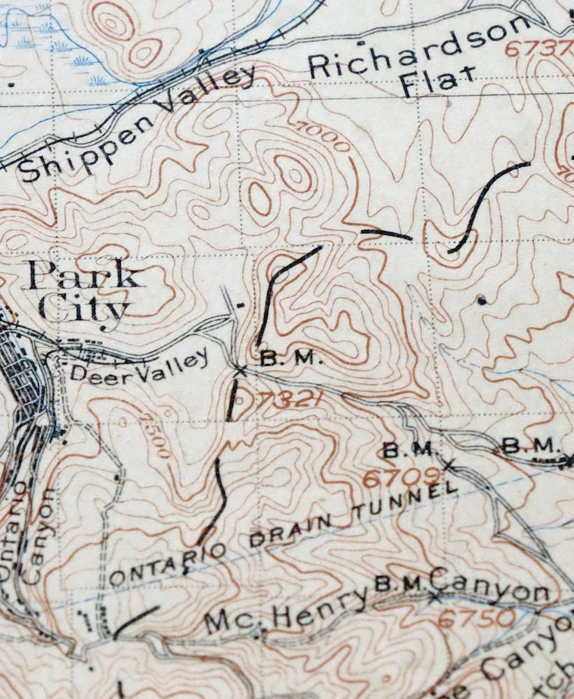 1903 Coalville Utah Wyoming Historical Rare Antique Original Etsy