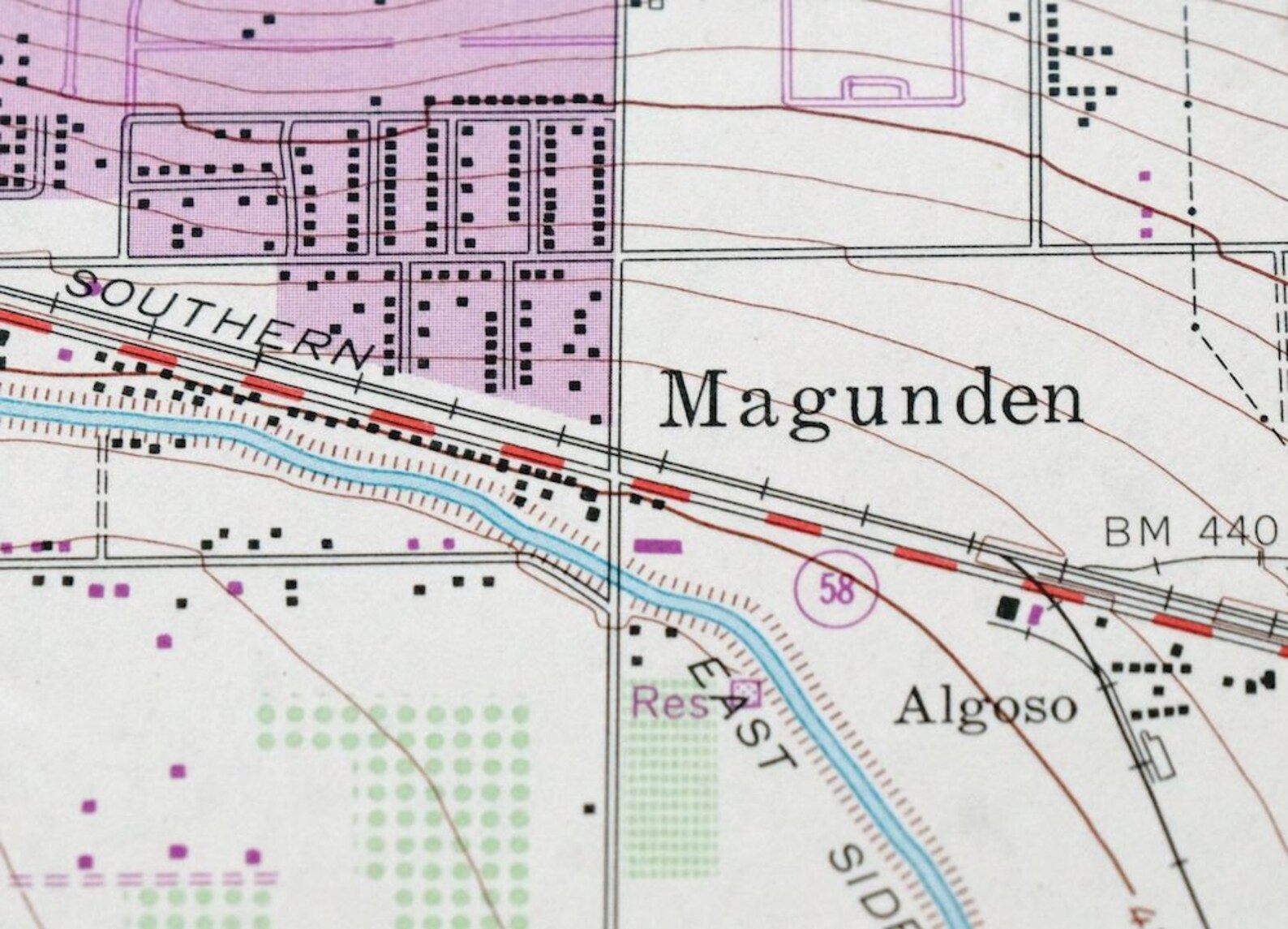 Bakersfield Lamont California Vintage Original USGS Topo Map Etsy