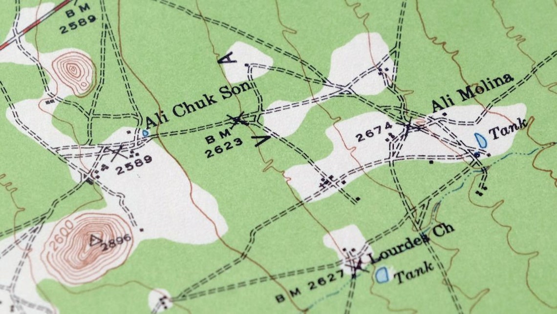 Sells Arizona Vintage Original USGS Topographic Map 1943 Etsy