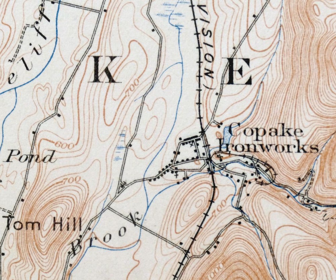 Copake Claverack Philmont New York Massachusetts Historical Etsy UK