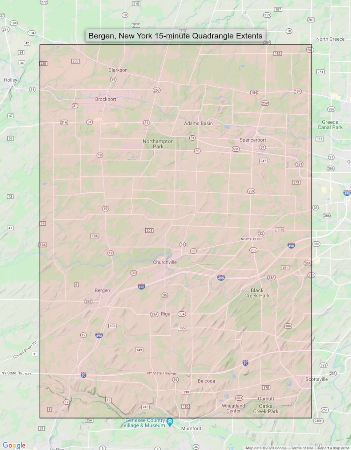 Brockport New York Historical Rare Antique Original USGS Topo Etsy