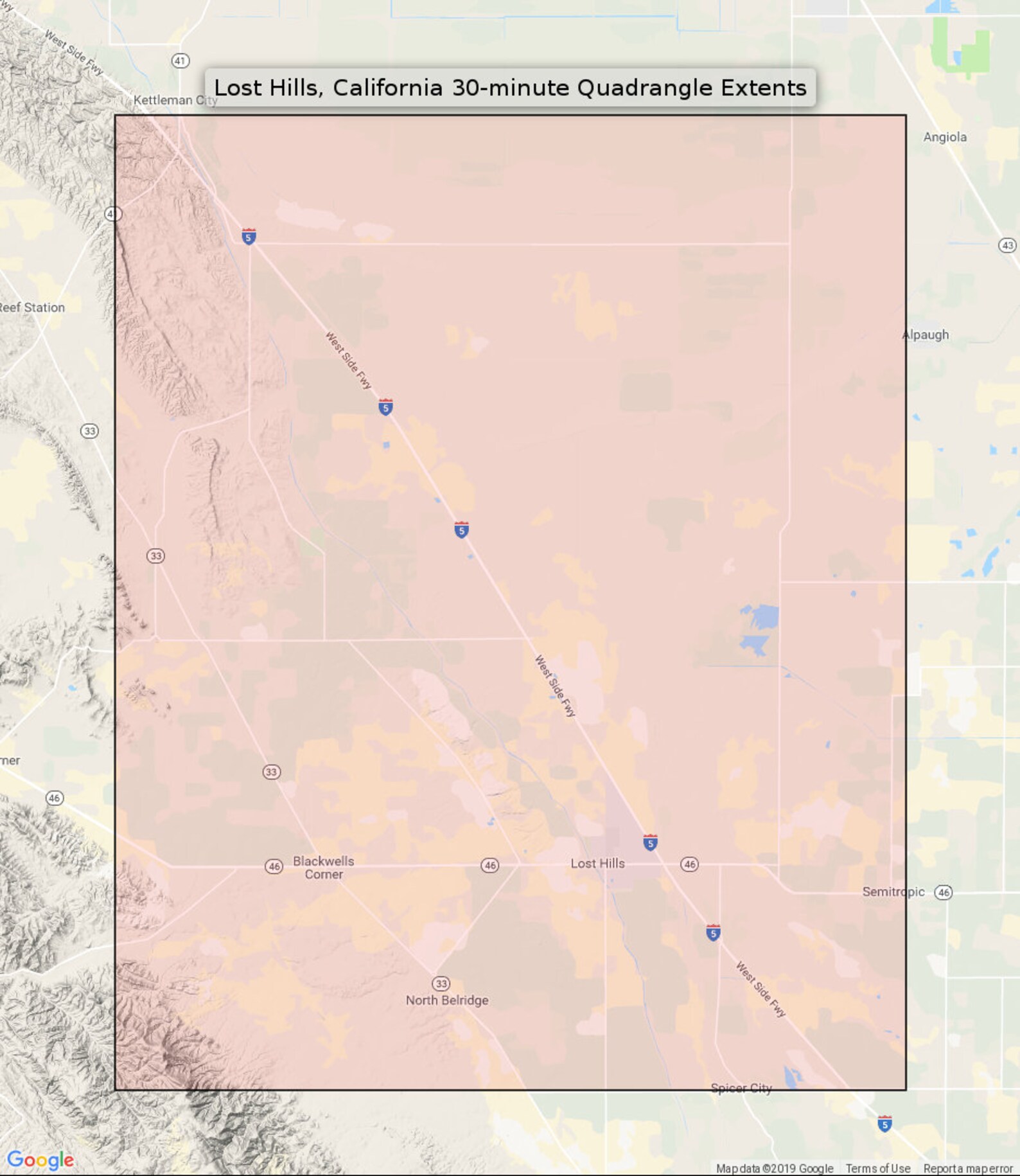 1914 Lost Hills California Historical Antique Original USGS Etsy