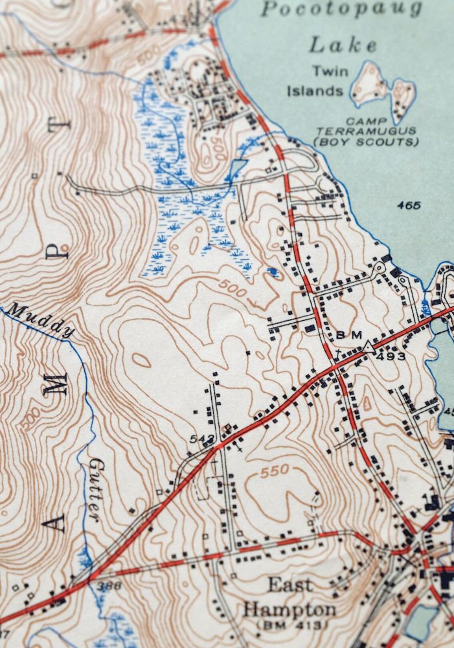 Middle Haddam Connecticut Vintage Original USGS Topographic Etsy