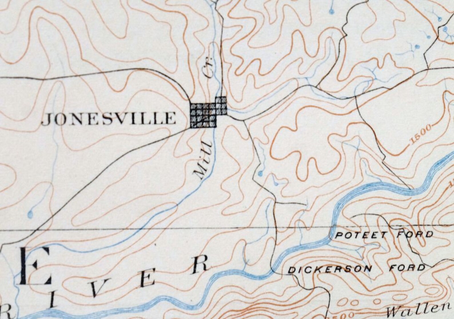 Jonesville Harlan Sneedville Kentucky Tennessee Historical Etsy