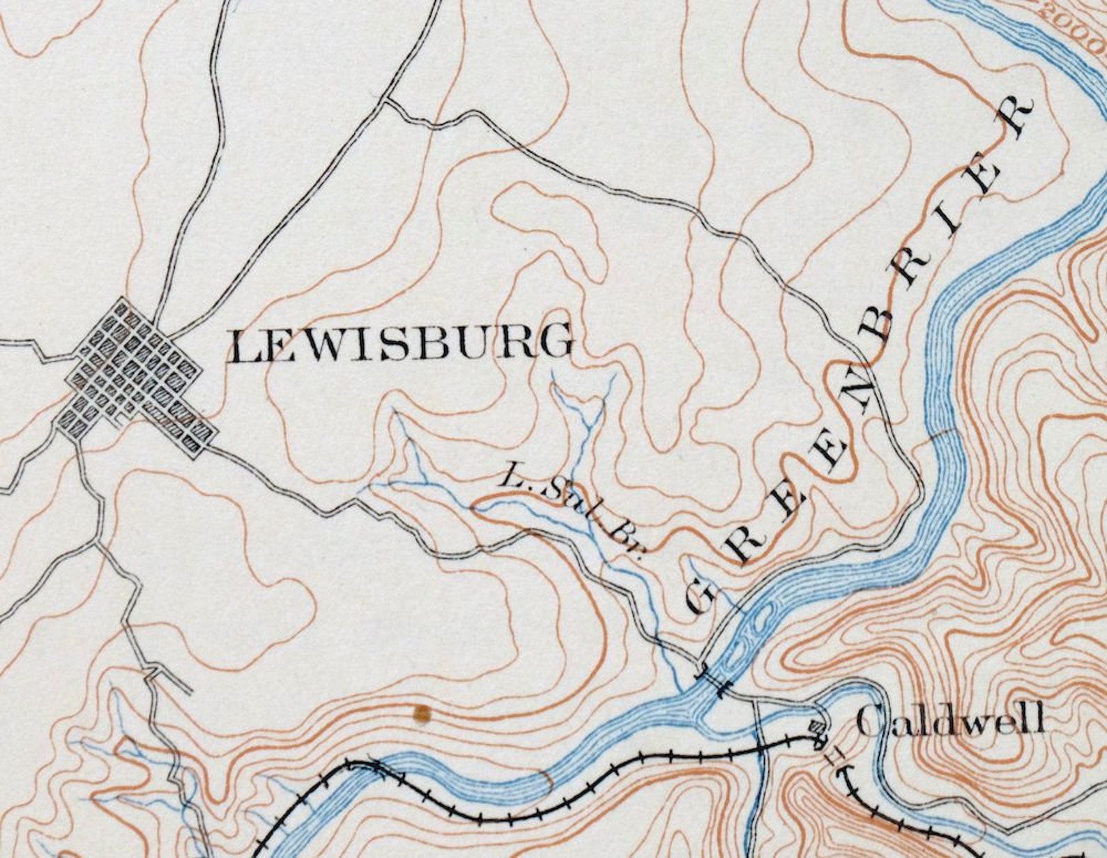 Lewisburg New Castle Renick Virginia West Virginia Historical Etsy