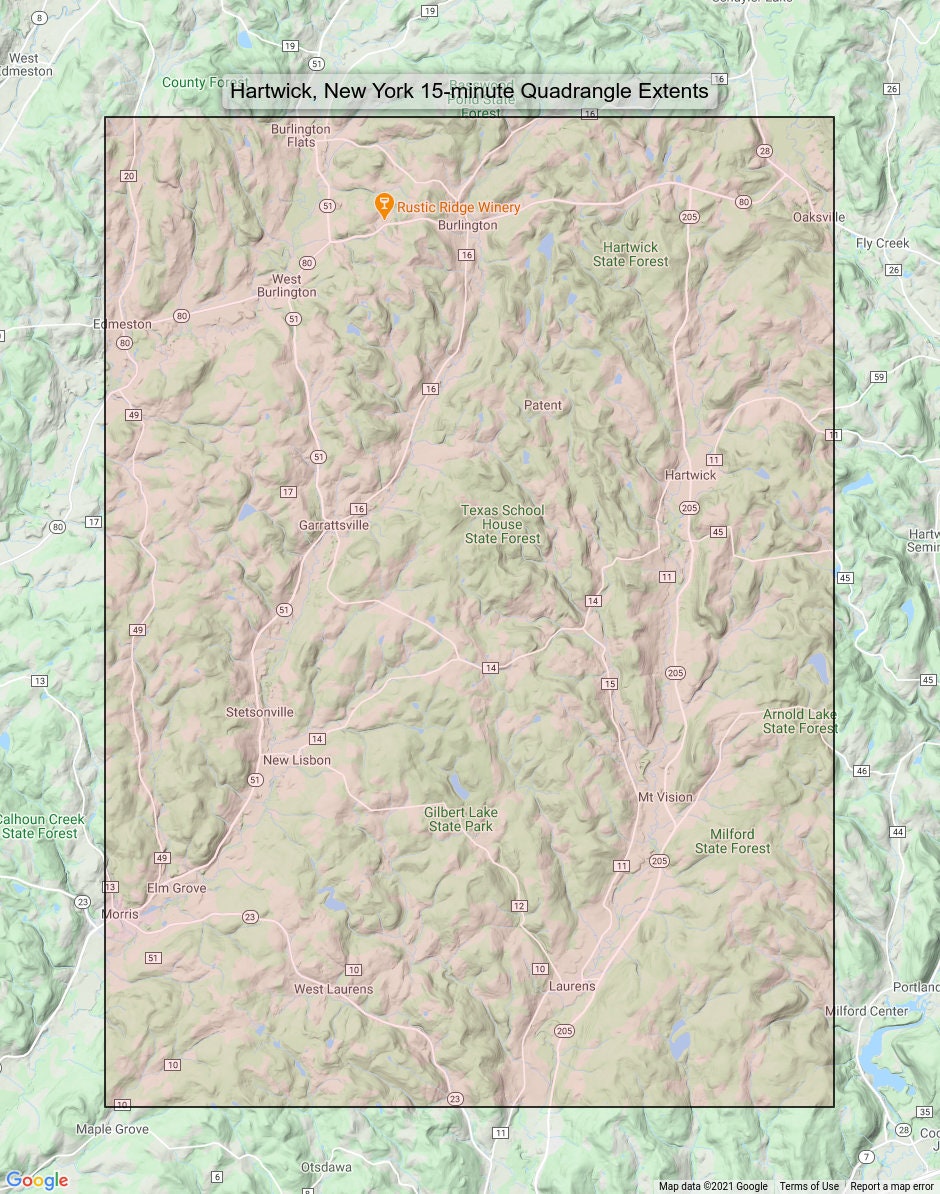 1912 Hartwick Laurens Edmeston New York Historical Antique Etsy.de