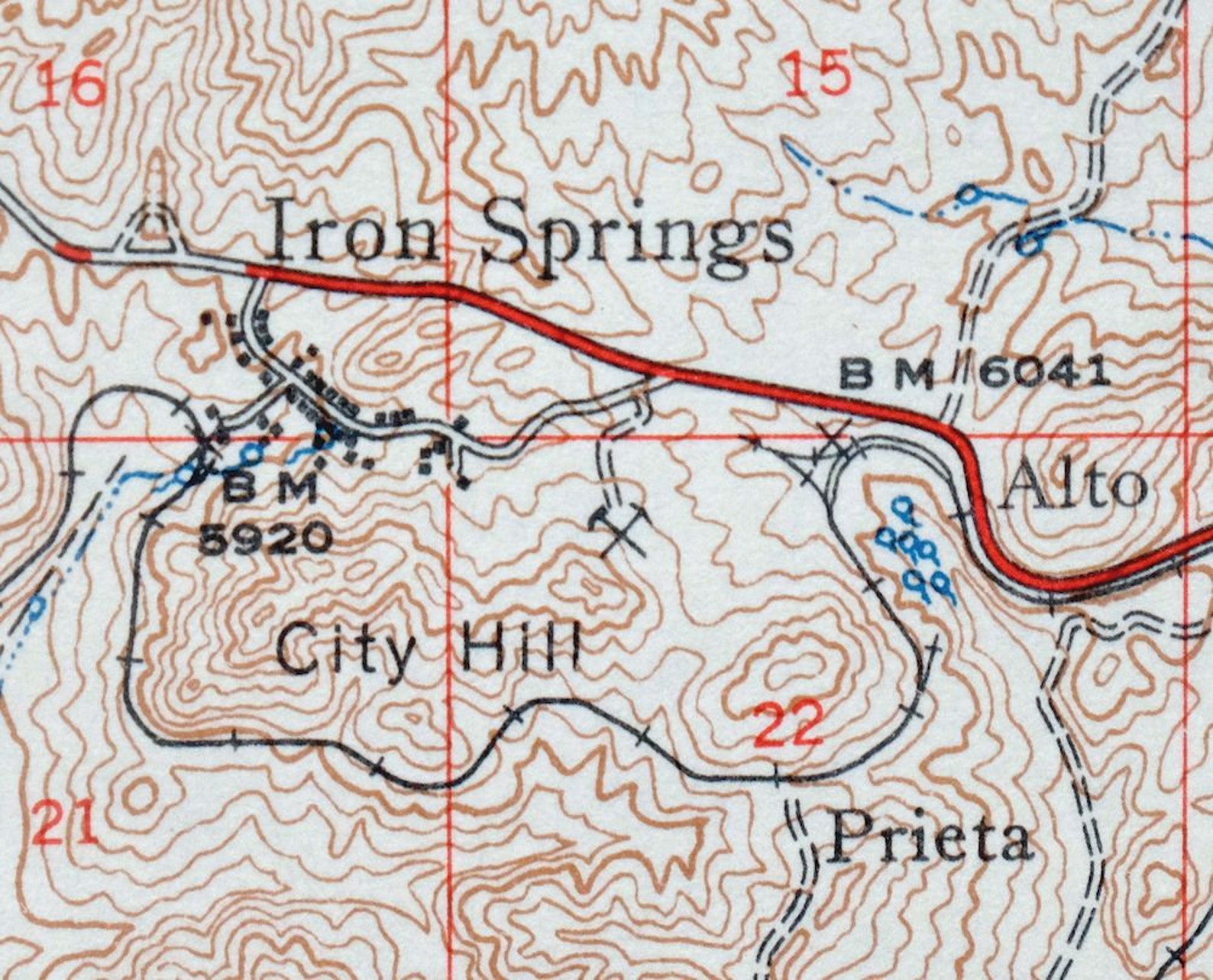 1949 Iron Springs Skull Valley Prescott Arizona Vintage Etsy