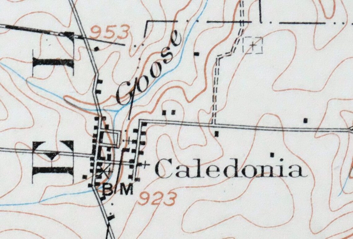 1906 Potosi Missouri Historical Rare Antique Original USGS Etsy
