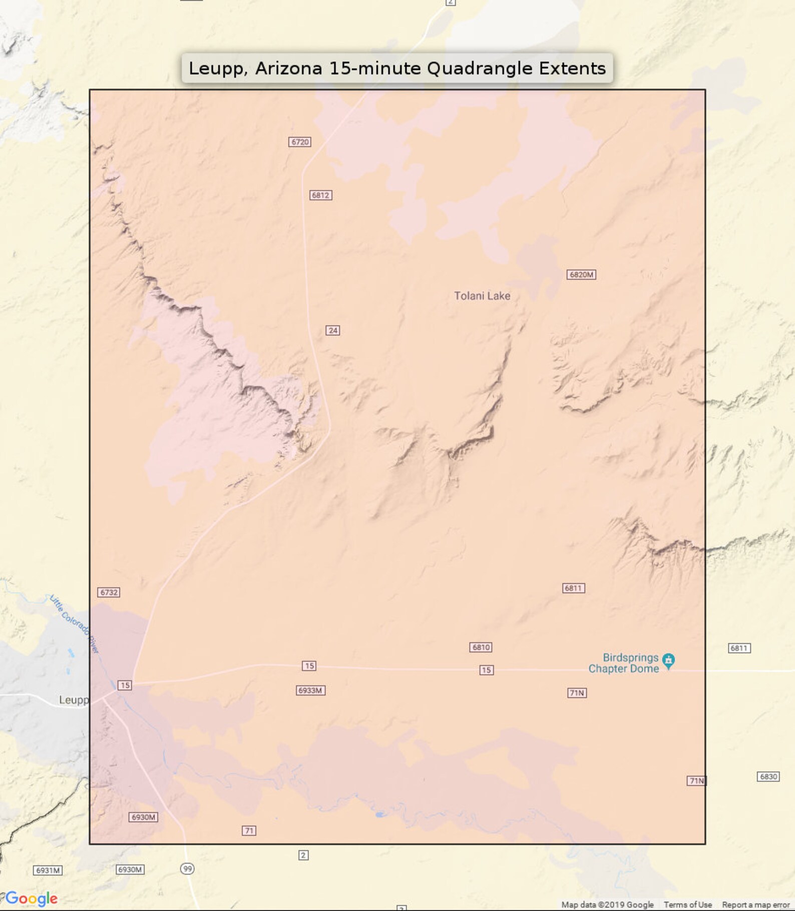 Leupp Arizona Vintage Original USGS Topo Map 1955 15minute Etsy