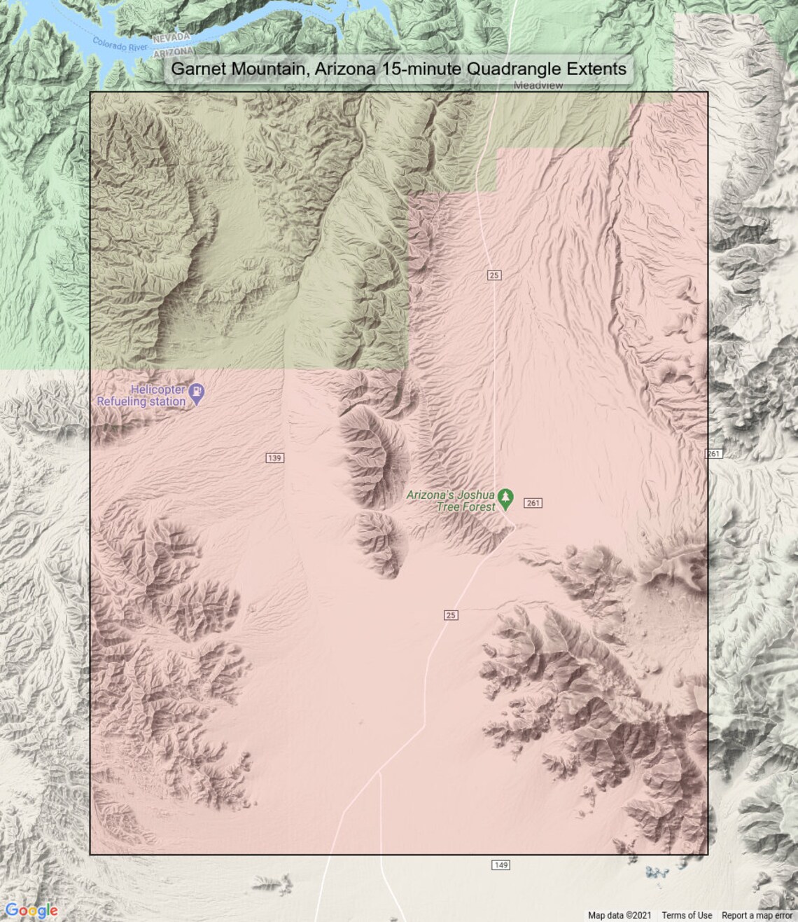 Mountain Meadview Gold Basin Arizona Vintage Original Etsy