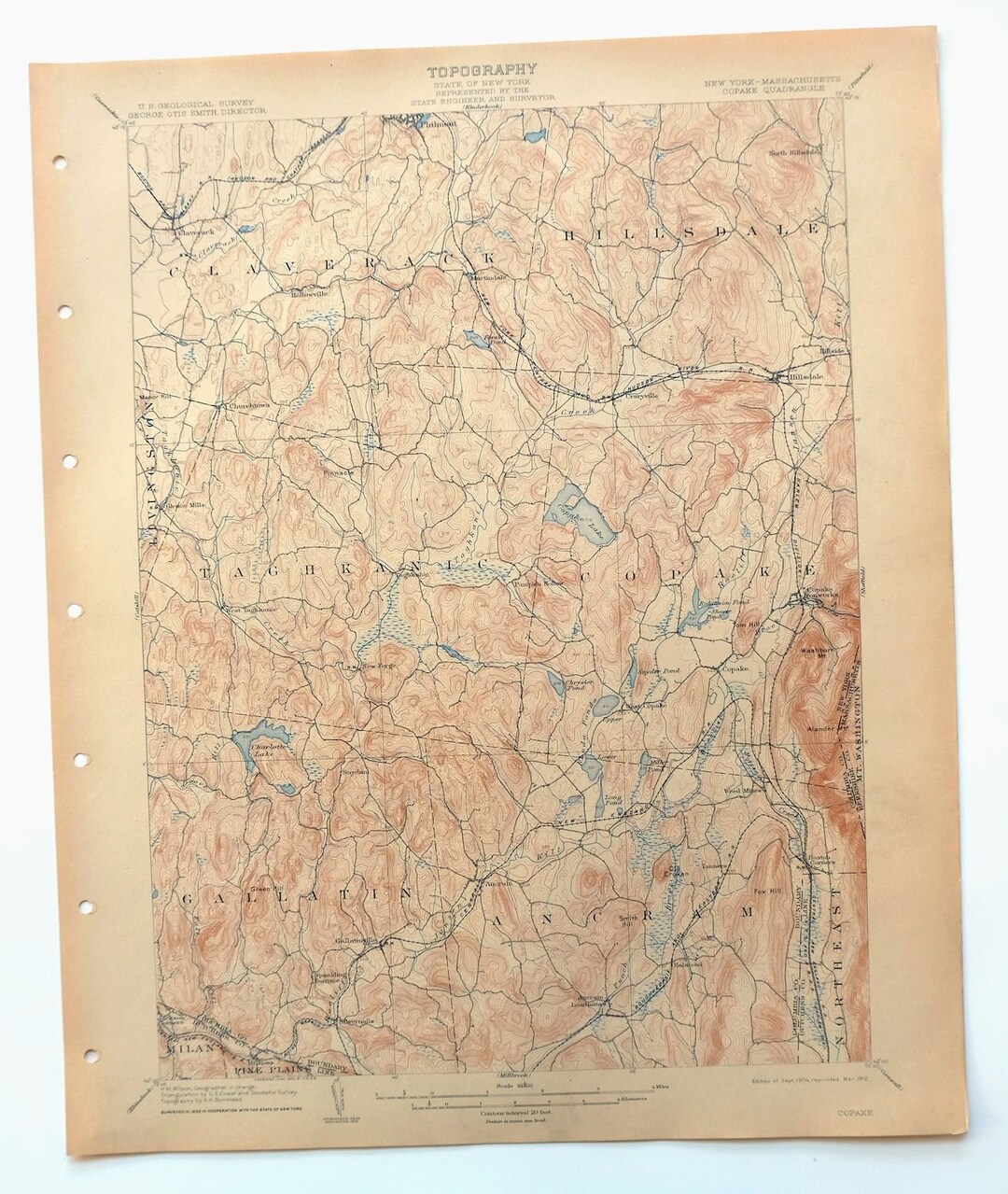 Copake Claverack Philmont New York Massachusetts Historical Etsy UK