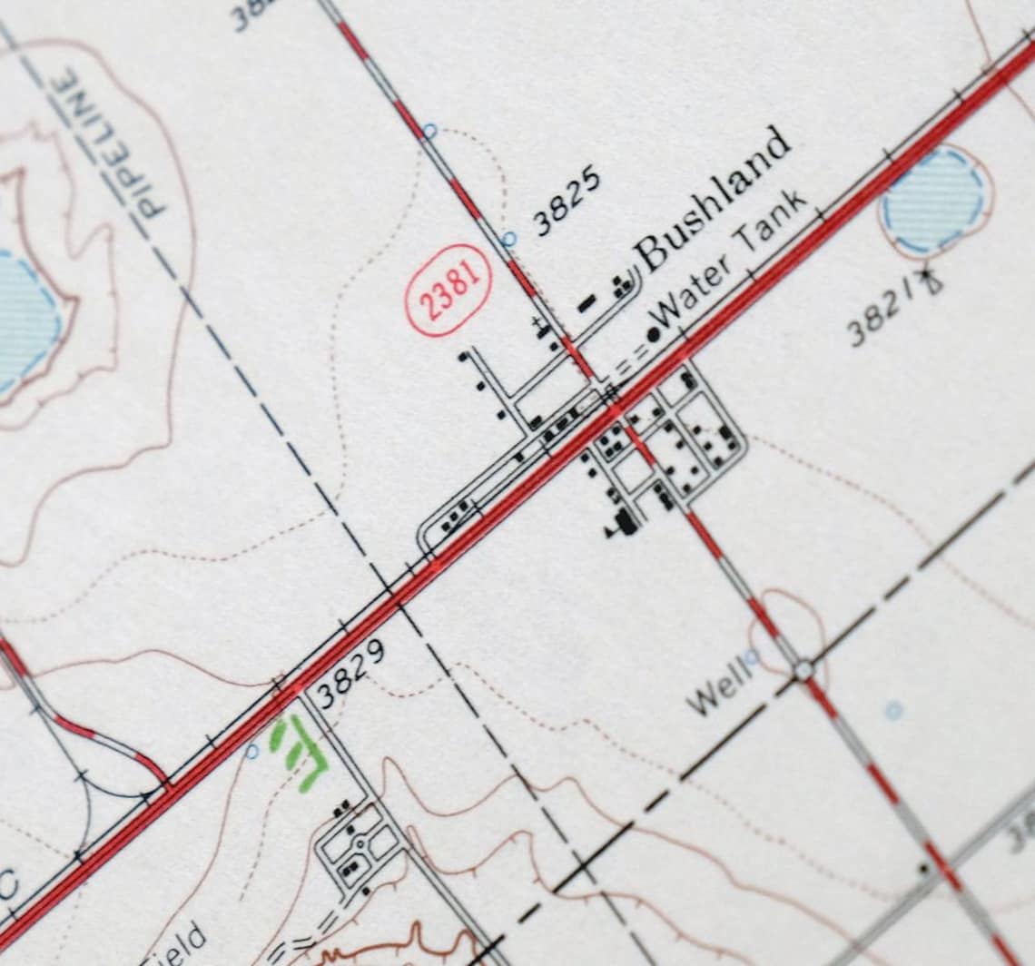 Wildorado Texas Vintage Original USGS Topo Map 1962 15minute Etsy