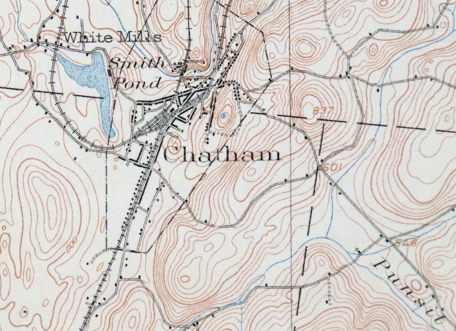 Kinderhook Chatham Stottville New York Historical Rare Antique Etsy