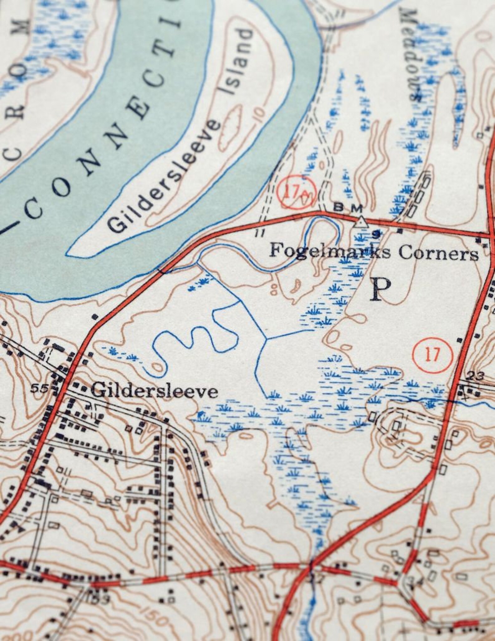 Middle Haddam Connecticut Vintage Original USGS Topographic Etsy