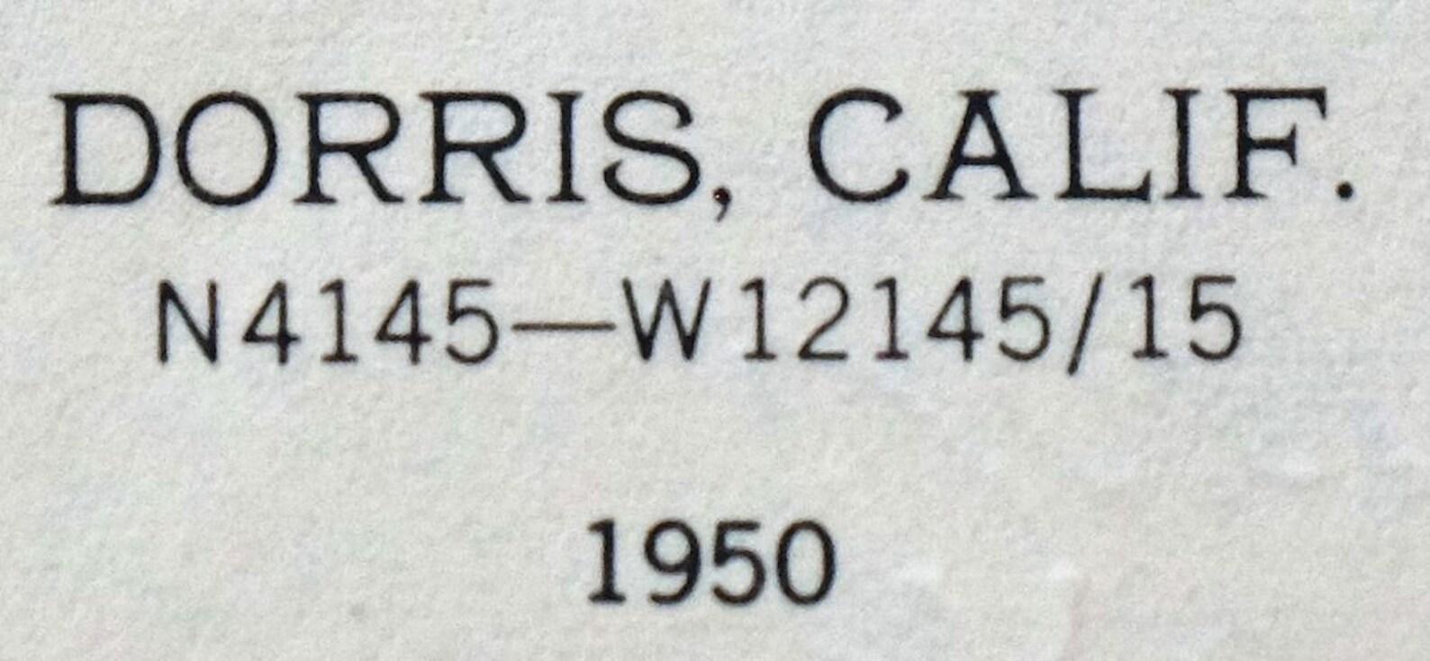 Dorris California Vintage Original USGS Topo Map 1950 Mount Etsy