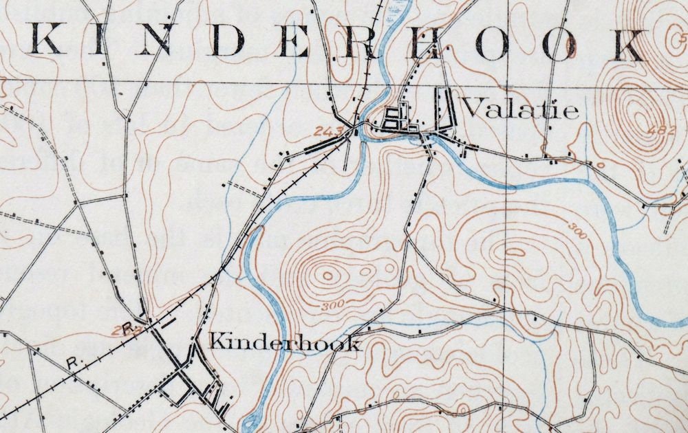 Kinderhook Chatham Stottville New York Historical Rare Antique Etsy