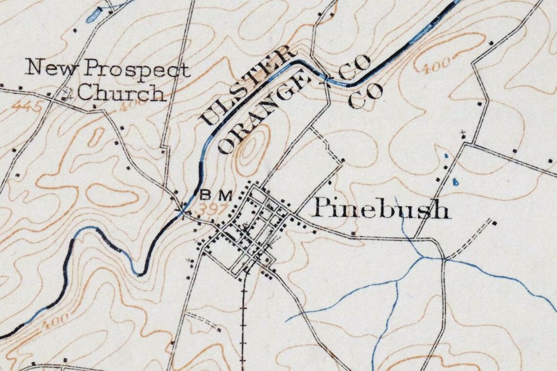 Ellenville Bloomingburg Montgomery New York Historical Antique Etsy