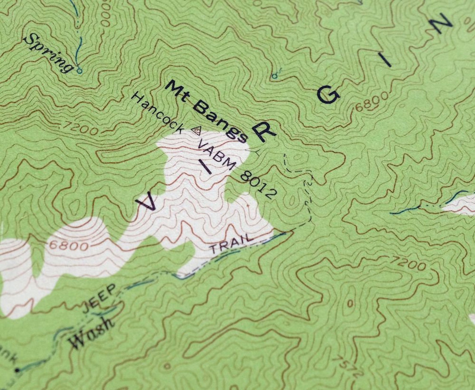 Littlefield Arizona Utah Vintage Original USGS Topo Map 1954 Etsy.de