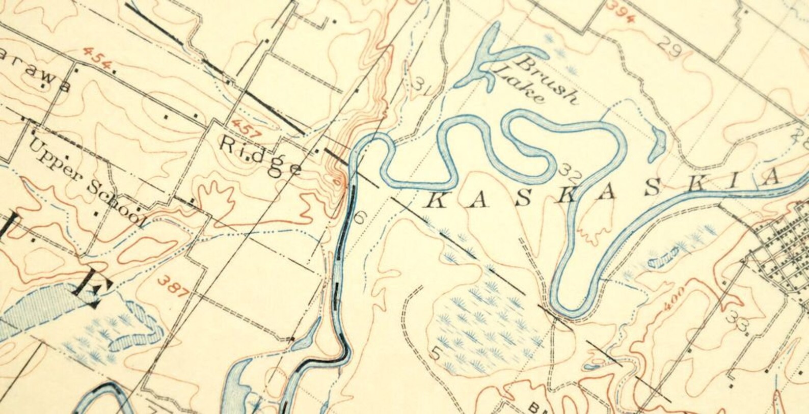 1912 New Athens Illinois Historical Antique Original USGS Etsy