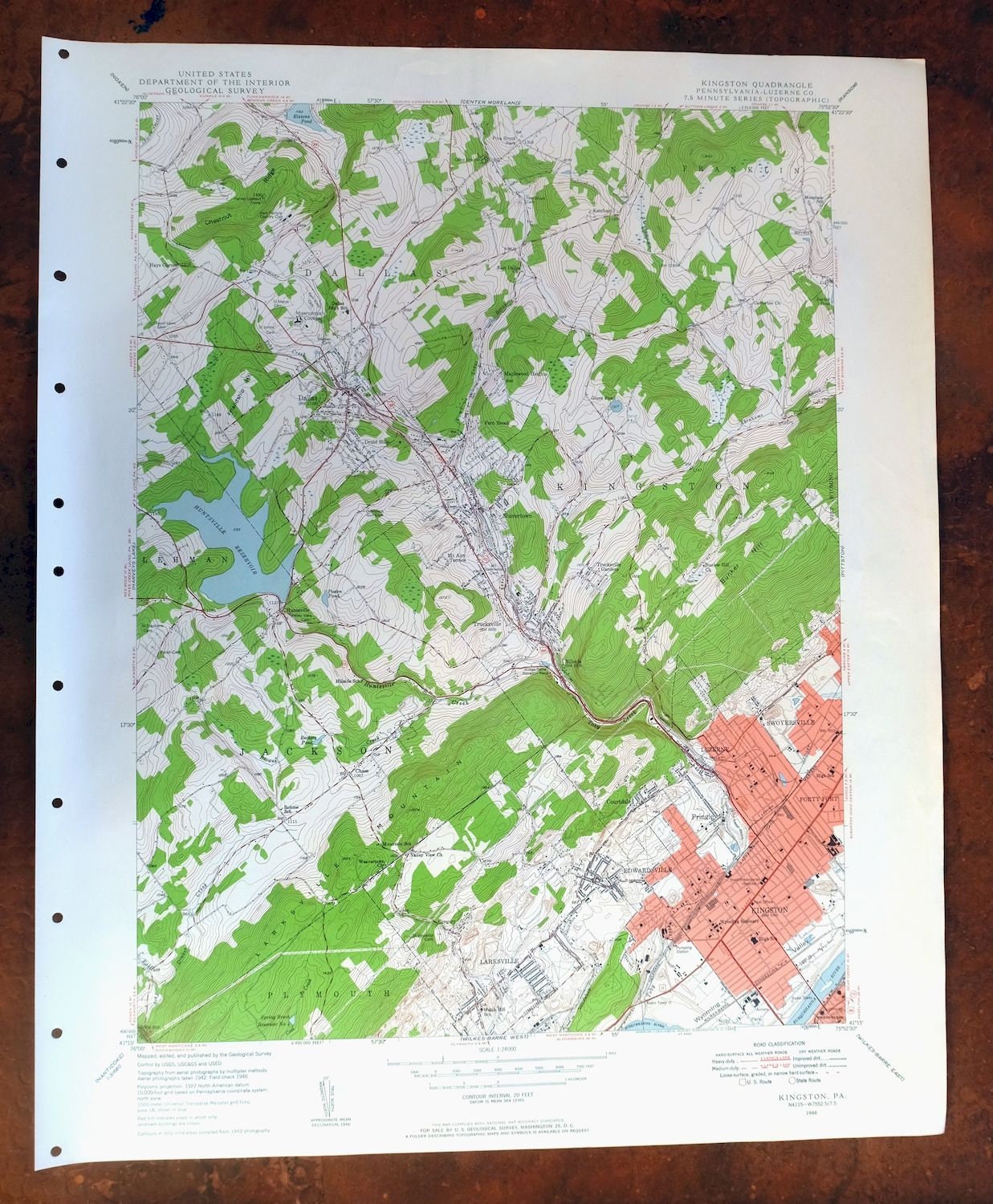 Kingston Pa Map