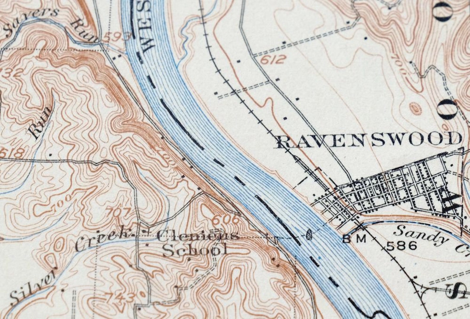 1908 Ravenswood New Haven Evans West Virginia Ohio Historical Etsy