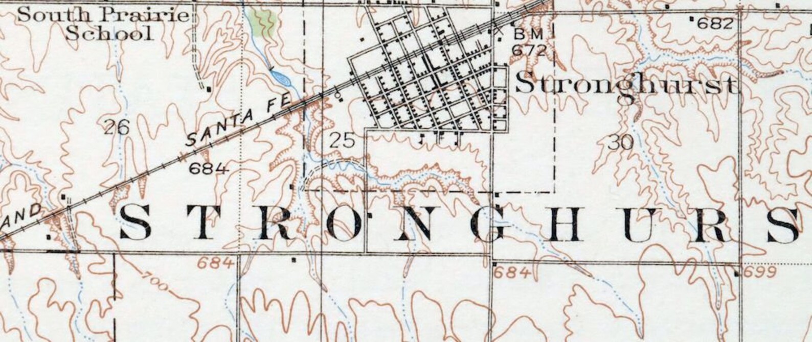 1918 La Harpe Illinois Historical Antique Original USGS Topo Etsy