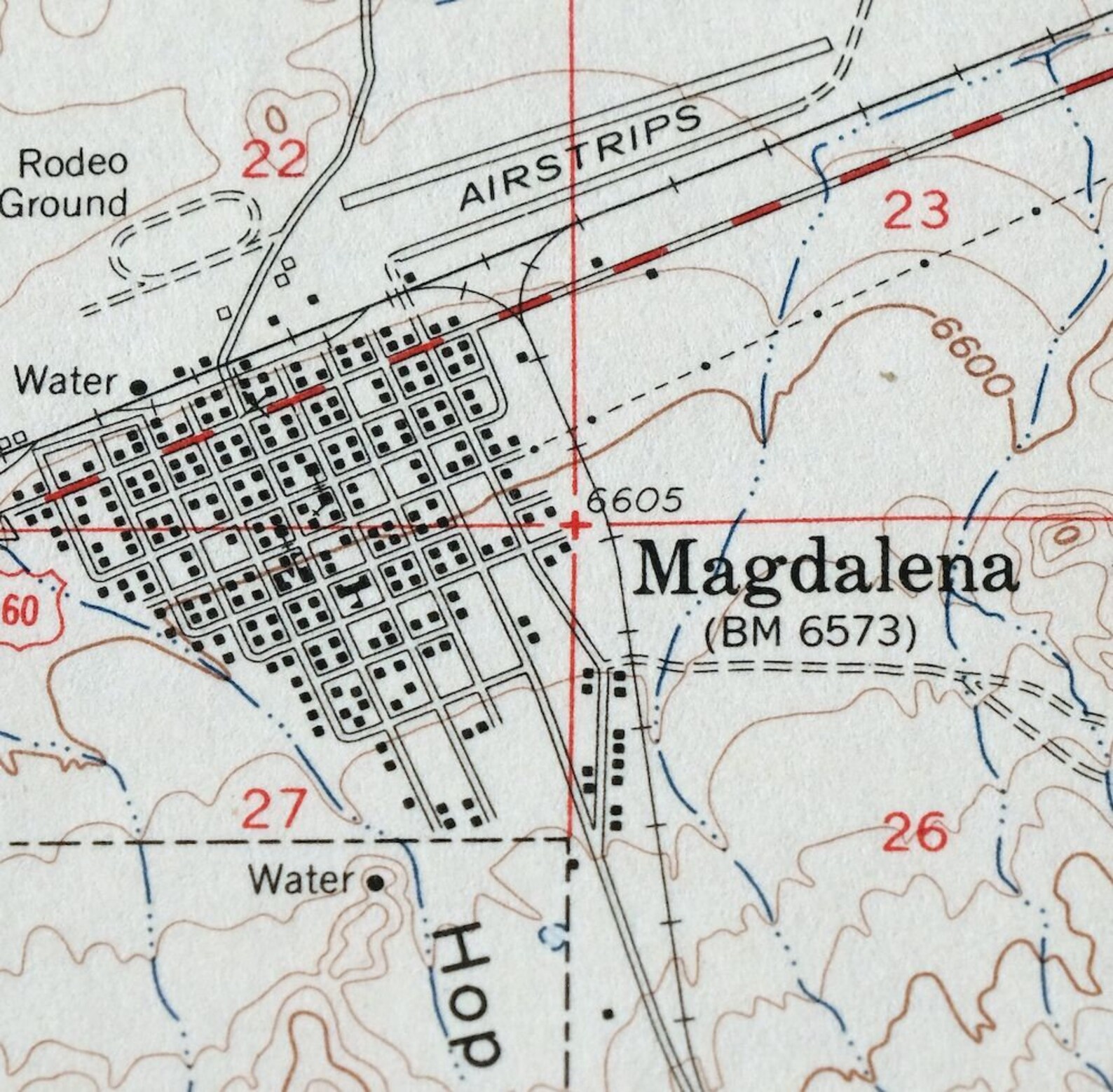 Magdalena New Mexico Vintage Original USGS Topo Map 1959 Etsy