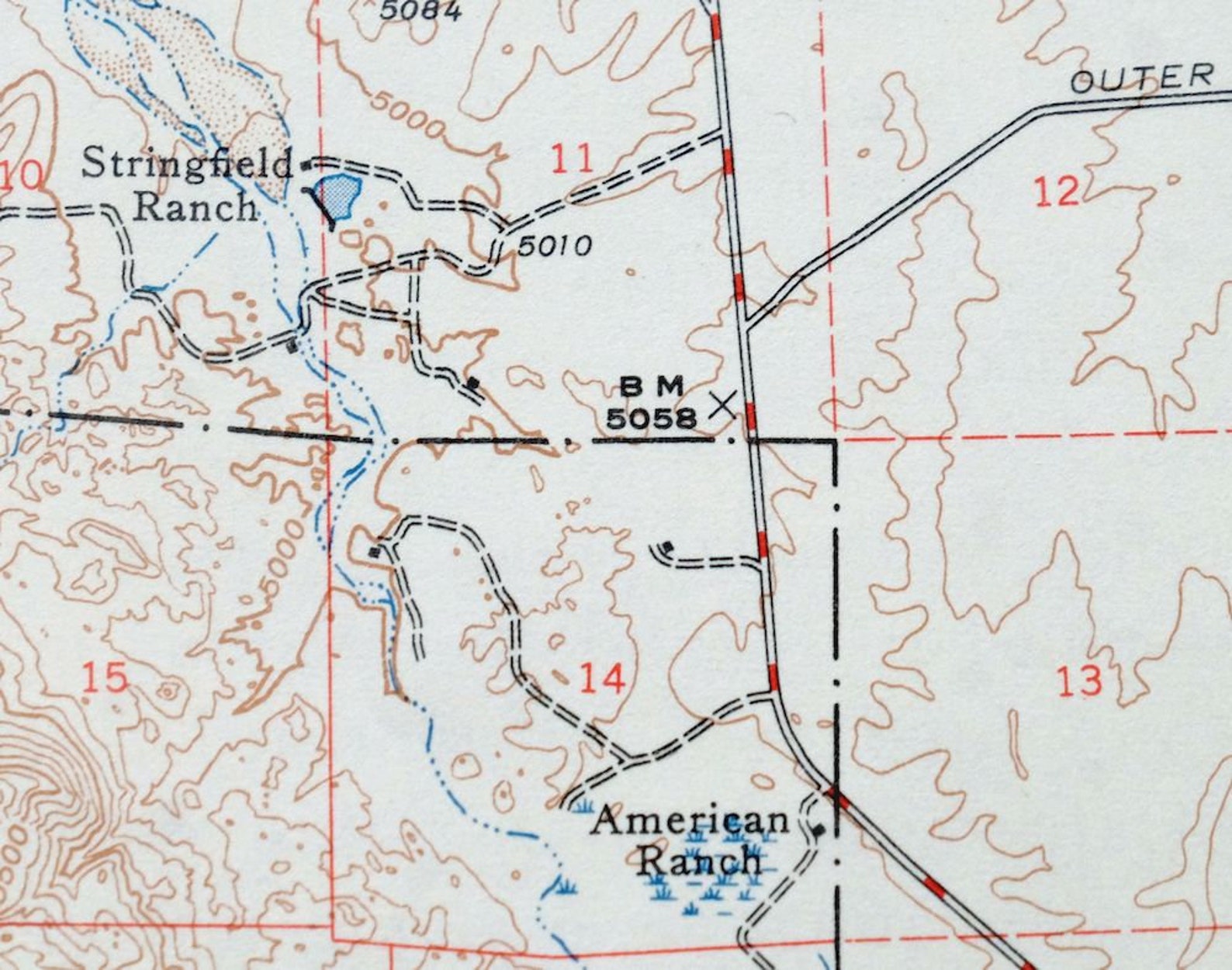 1949 Iron Springs Skull Valley Prescott Arizona Vintage Etsy