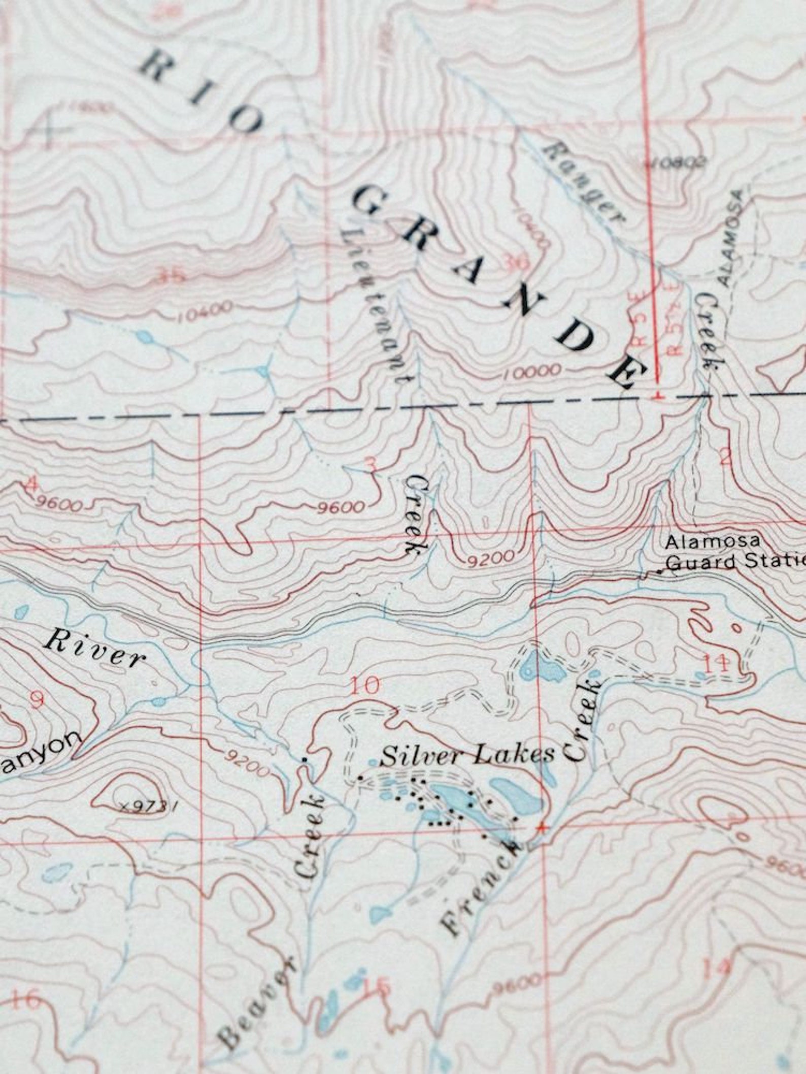 Jasper Colorado Vintage Original USGS Topo Map 1967 South San Etsy