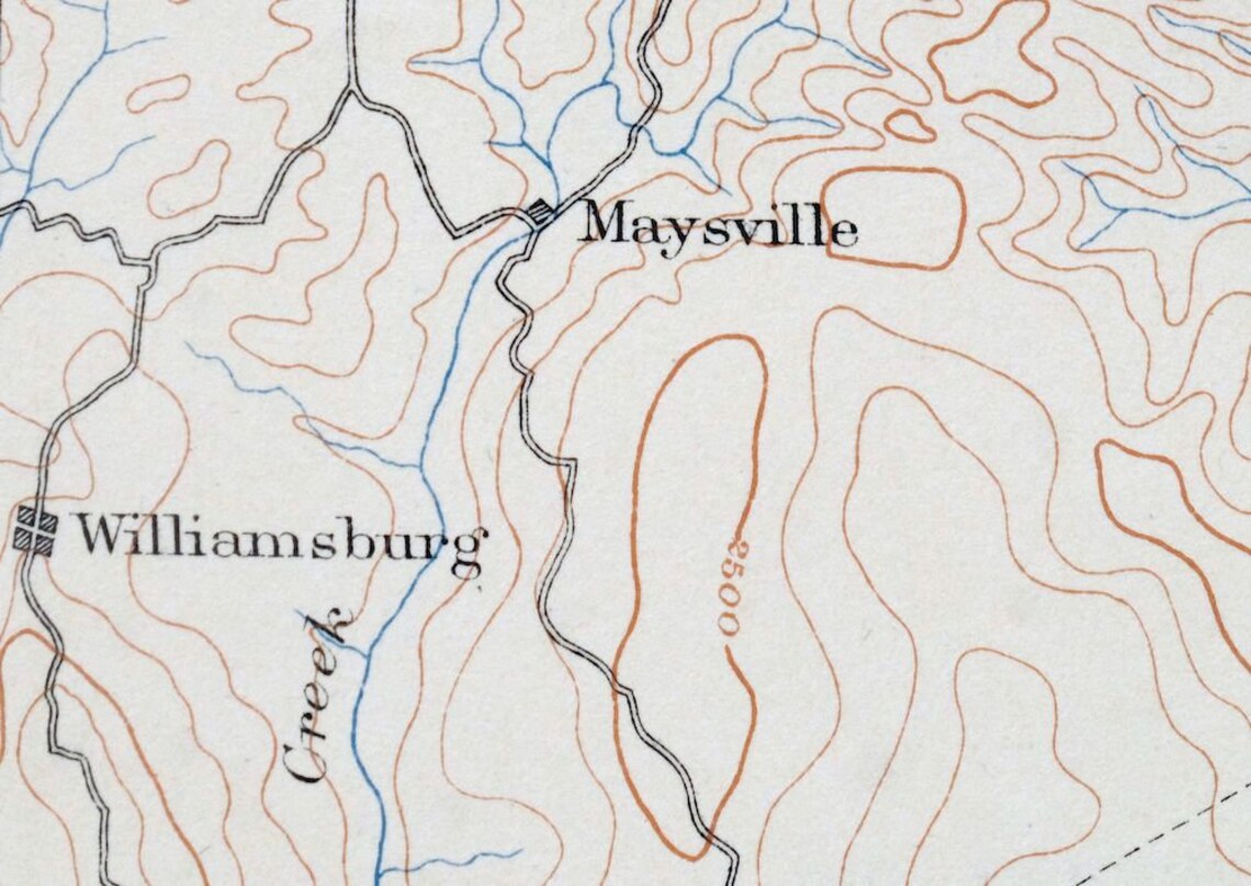 Lewisburg New Castle Renick Virginia West Virginia Historical Etsy