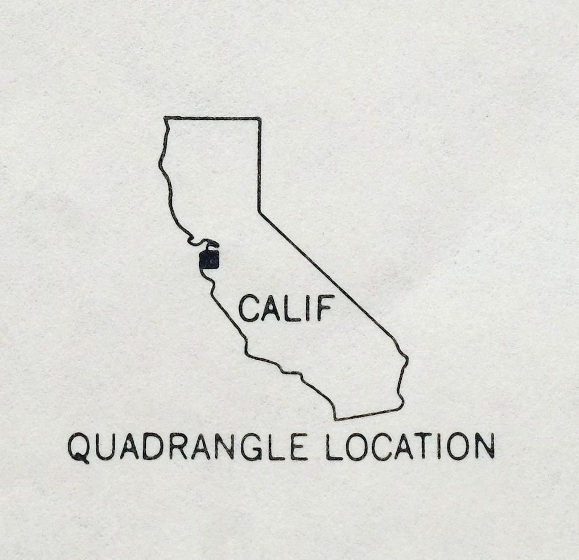San Leandro California Vintage Original USGS Topo Map 1968 Etsy