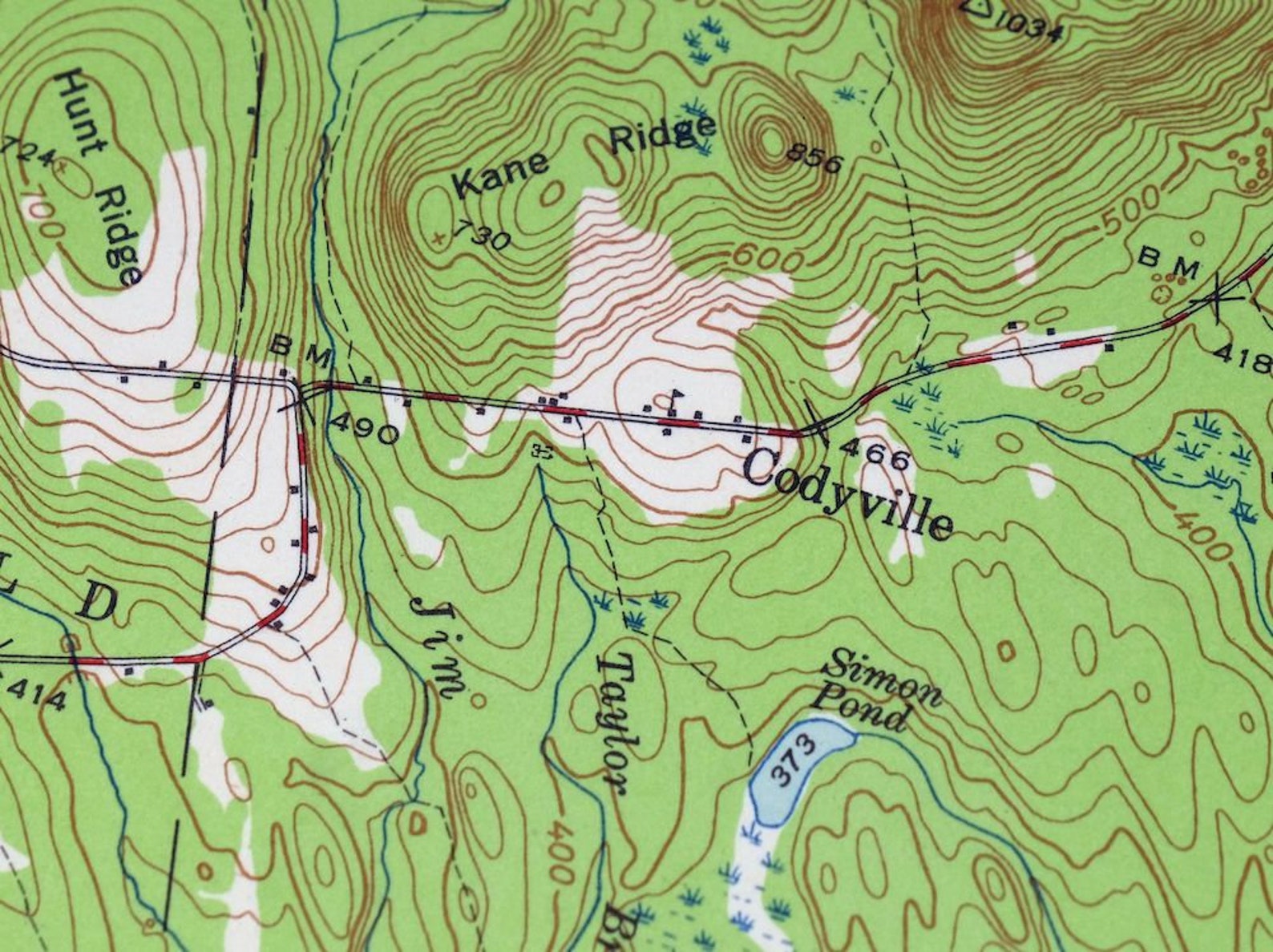 Waite Maine Vintage Original USGS Army Corp of Engineers Topo Etsy UK