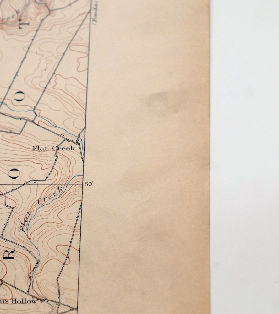 Canajoharie New York Historical Rare Antique Original USGS Etsy UK