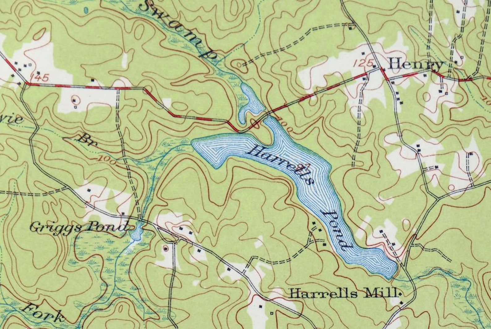 1951 Jarratt Virginia Vintage Original USGS Army Corp of Etsy