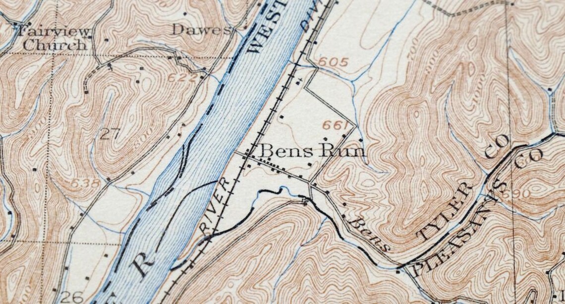 Saint Marys Ellenboro West Virginia Ohio Historical Antique Etsy