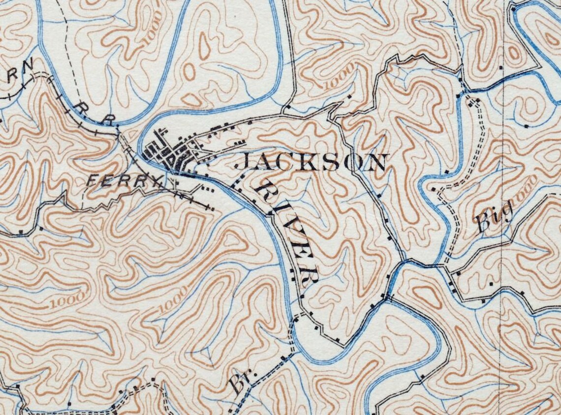 Salyersville West Liberty Kentucky Historical Antique Original Etsy