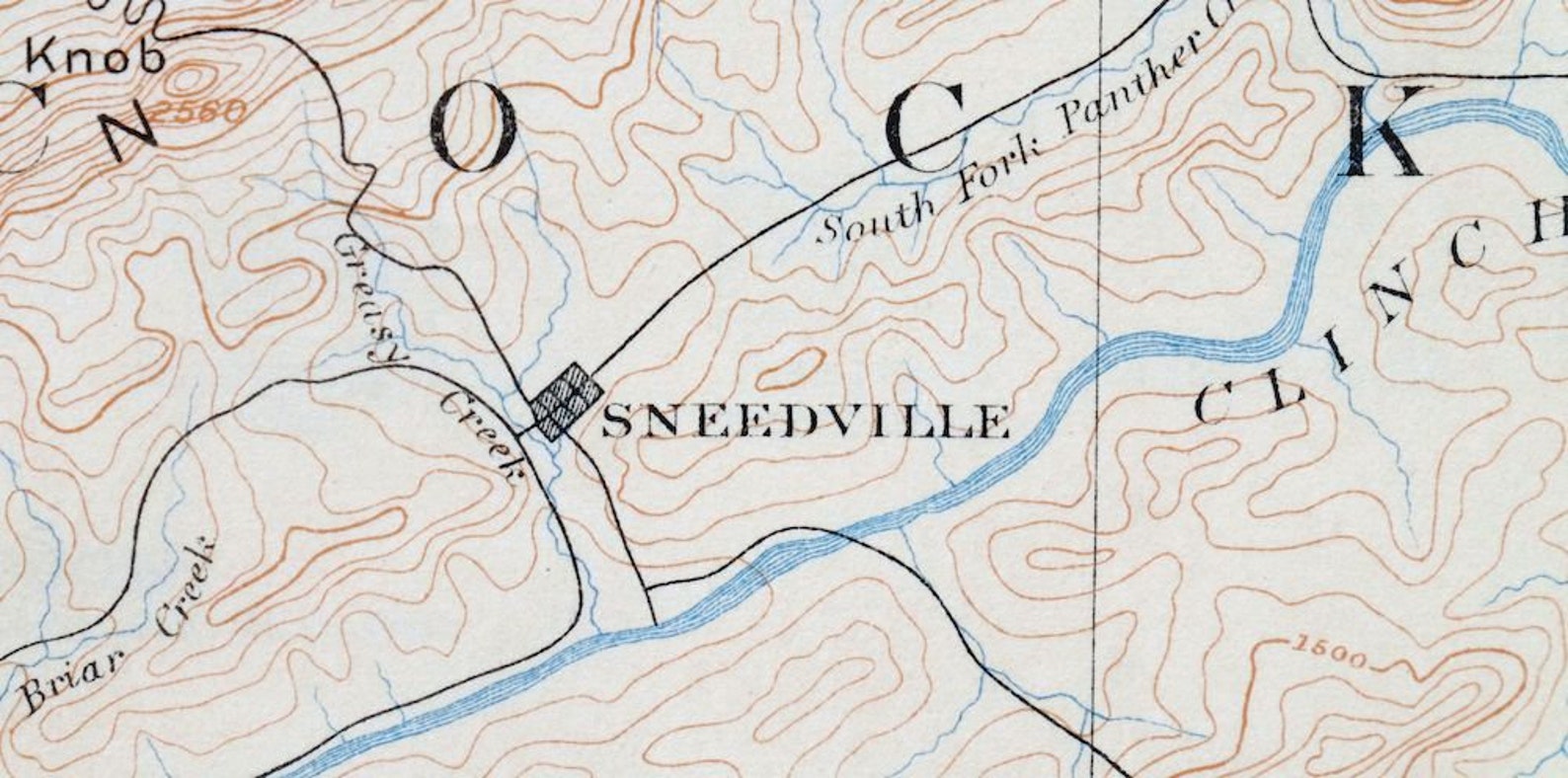 Jonesville Harlan Sneedville Kentucky Tennessee Historical Etsy
