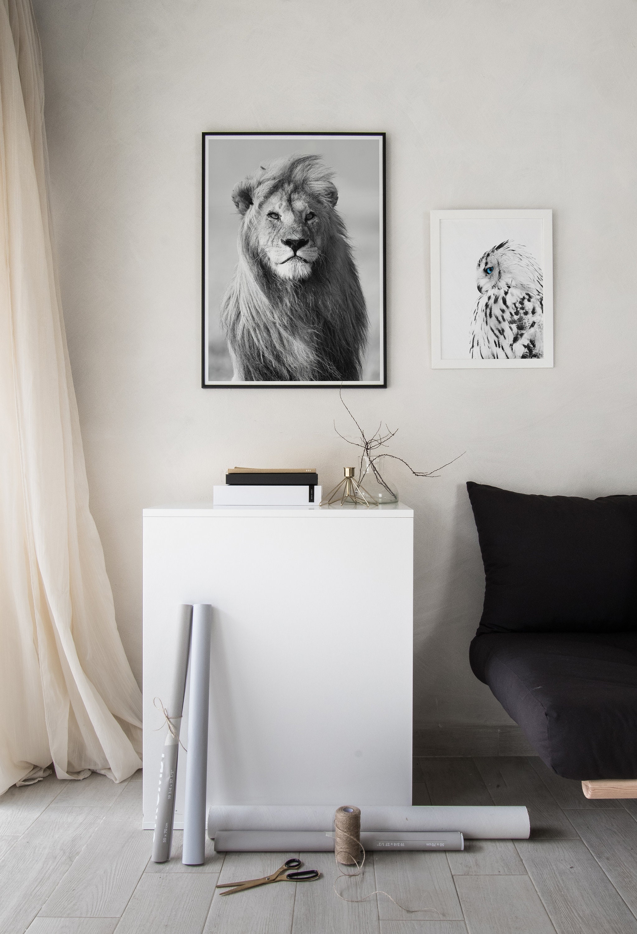Lion Print Lion Wall Art Nursery Animal Print Animal Art Etsy