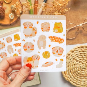 Stickerbogen - Doggo Park | Bullet Journal Sticker, Planner Sticker, Scrapbook Sticker, Hunde Sticker, Tiere Sticker, Natur Sticker
