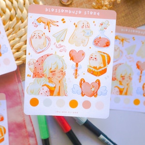 Feuille d’autocollants - Tu es mon Boo | Autocollants Bullet Journal, Autocollants planificateur, Autocollants Scrapbook, Autocollants d’amour, Autocollants Valentine