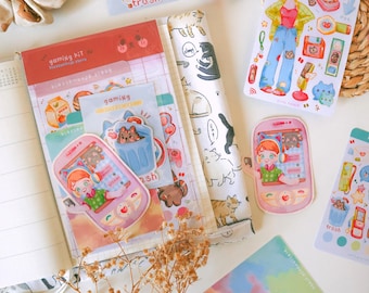Gaming Sticker Kit: Planner Stickers, Scrapbook Embellishments