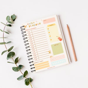 Printables - Daily Planner Countryside Summer || cute printables illustrations for you notebook, planner ready to use