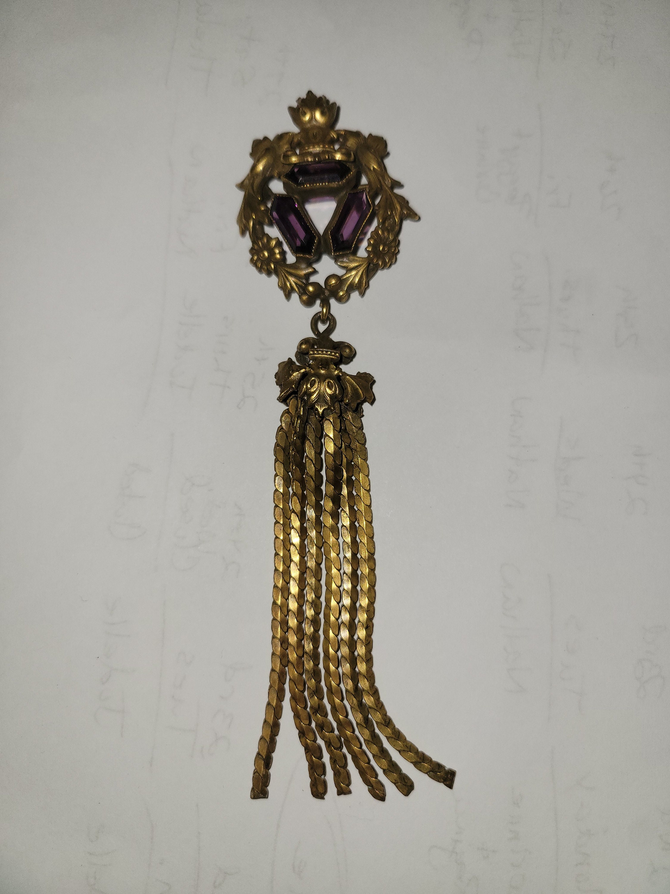 Joseff of Hollywood Brooch - Etsy