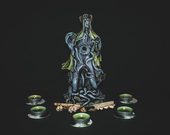 Hastur Figure, King in Yellow, Lovecraft, Cthulhu, Dagon, Horror decor, Hastur Statue