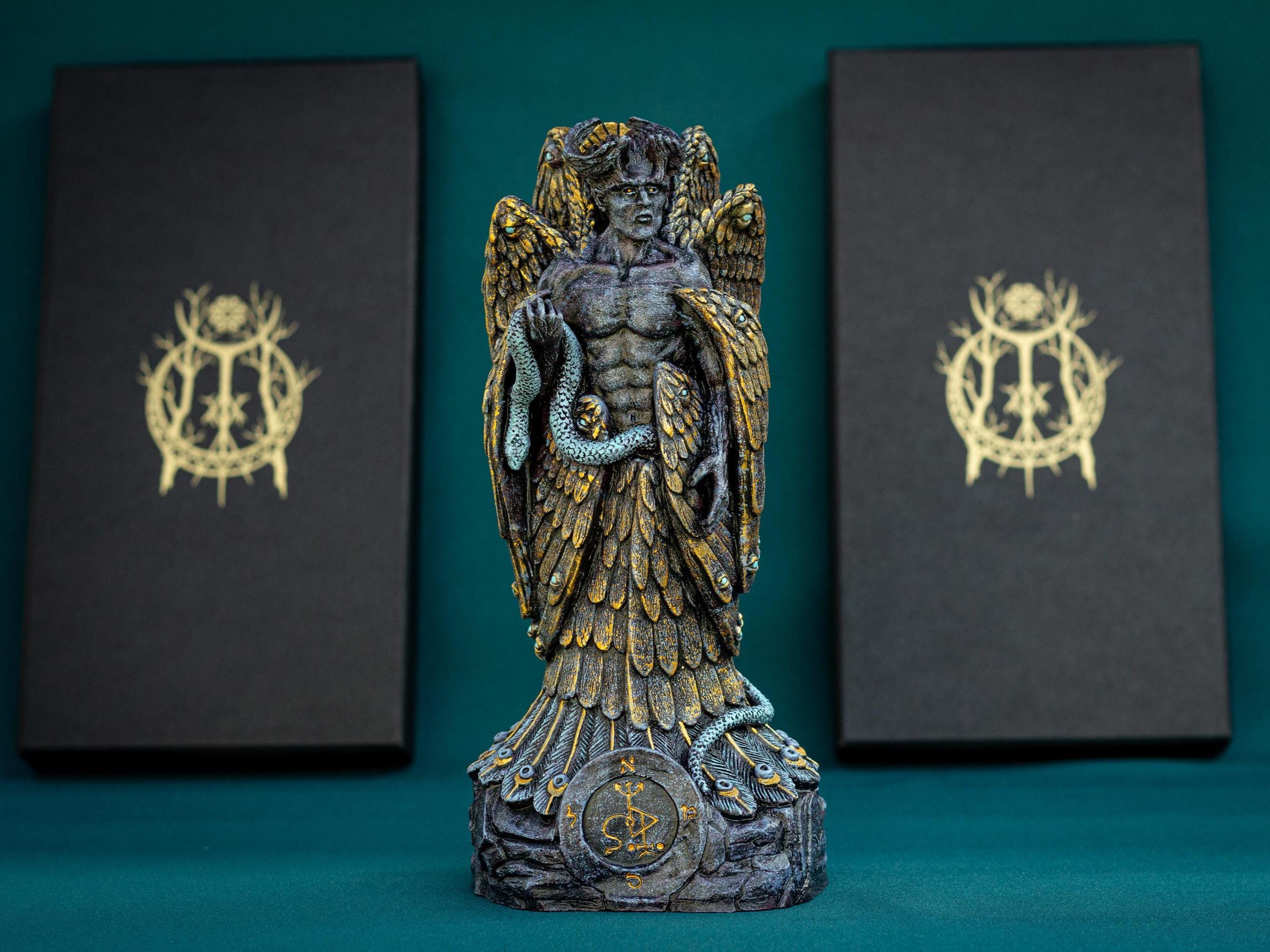 サマエル　samael 400% シークレット Archangel Samael Sigil Pendant Necklace - Bronze 1.25