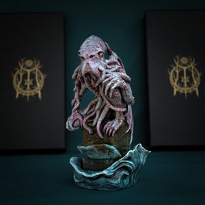 Cthulhu Figure, Cthulhu Statue, Myth of Cthulhu, Call of Cthulhu, Lovecraft, Horror Decor